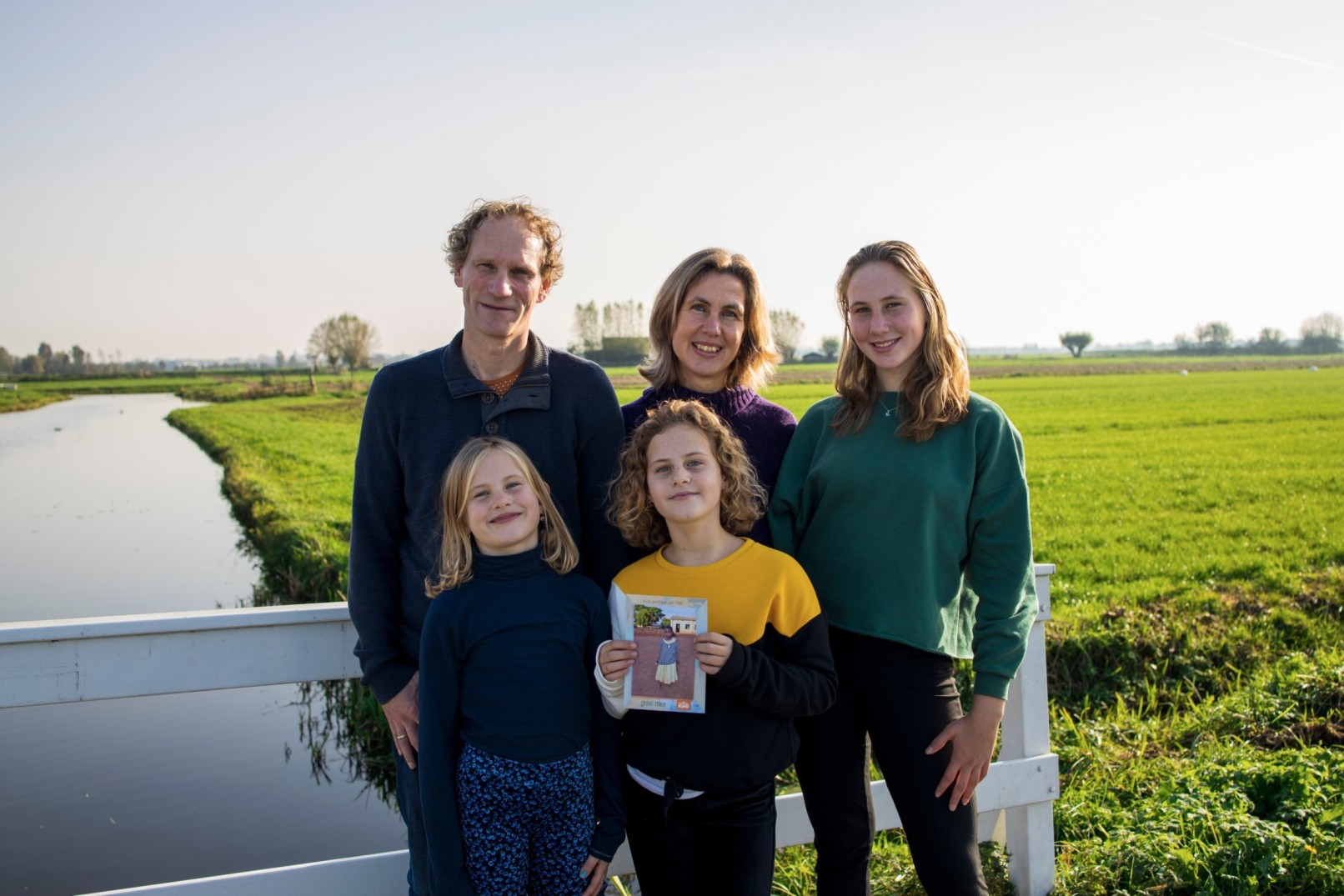 Familie de jong over hun sponsorkind