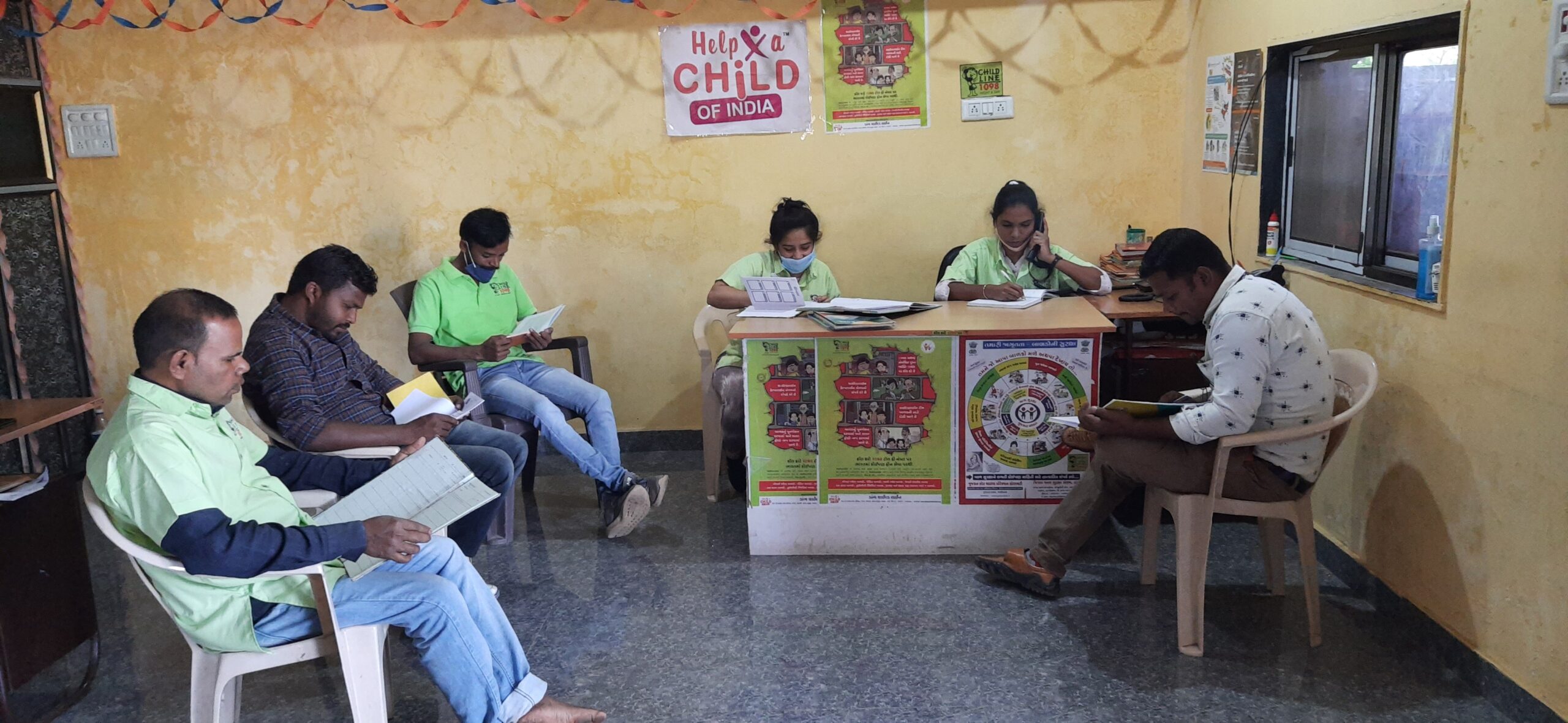 Kindertelefoon in India 1098 Child Helpline