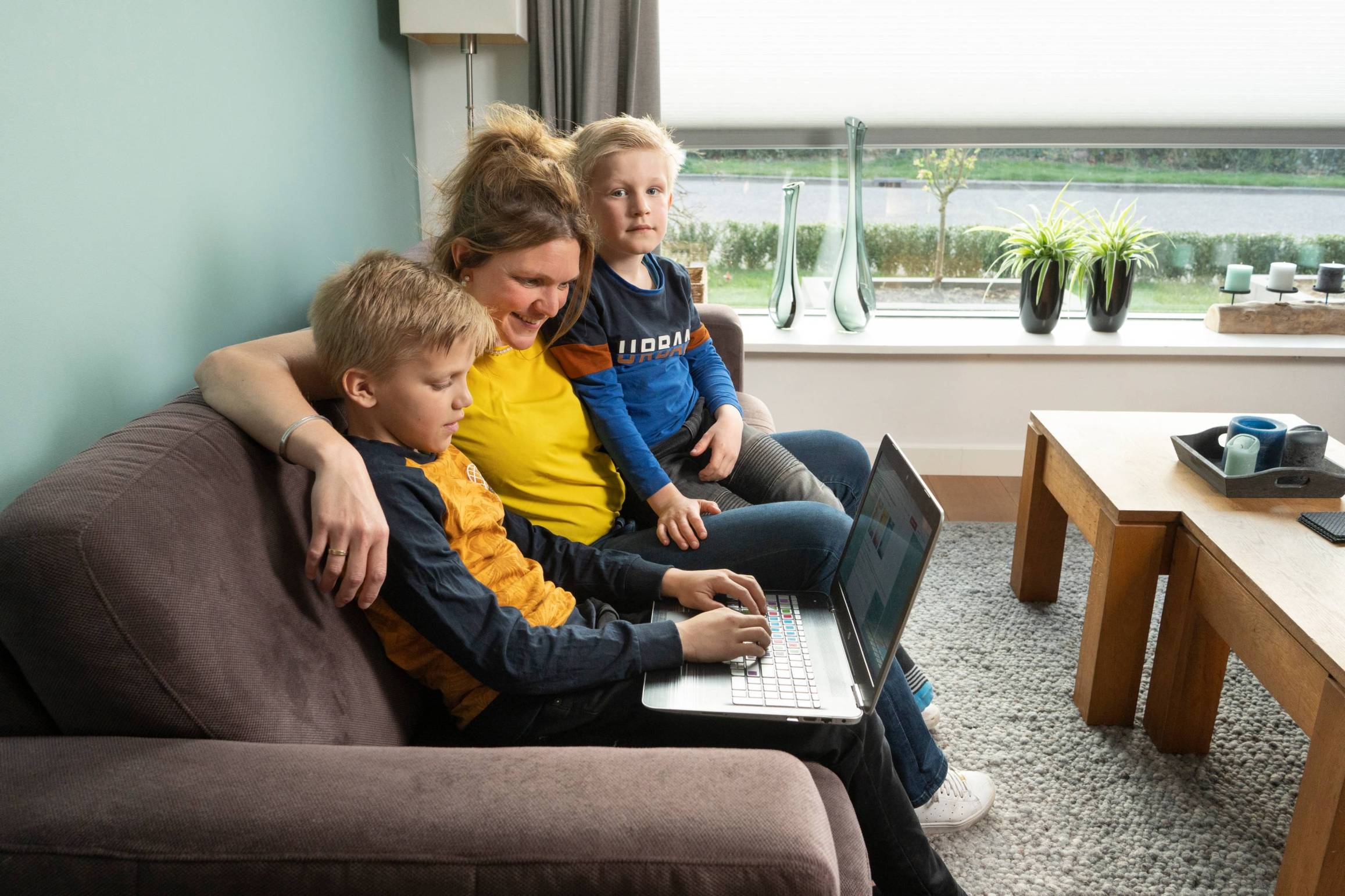 Familie van Loenen steunt het werk van Red een Kind