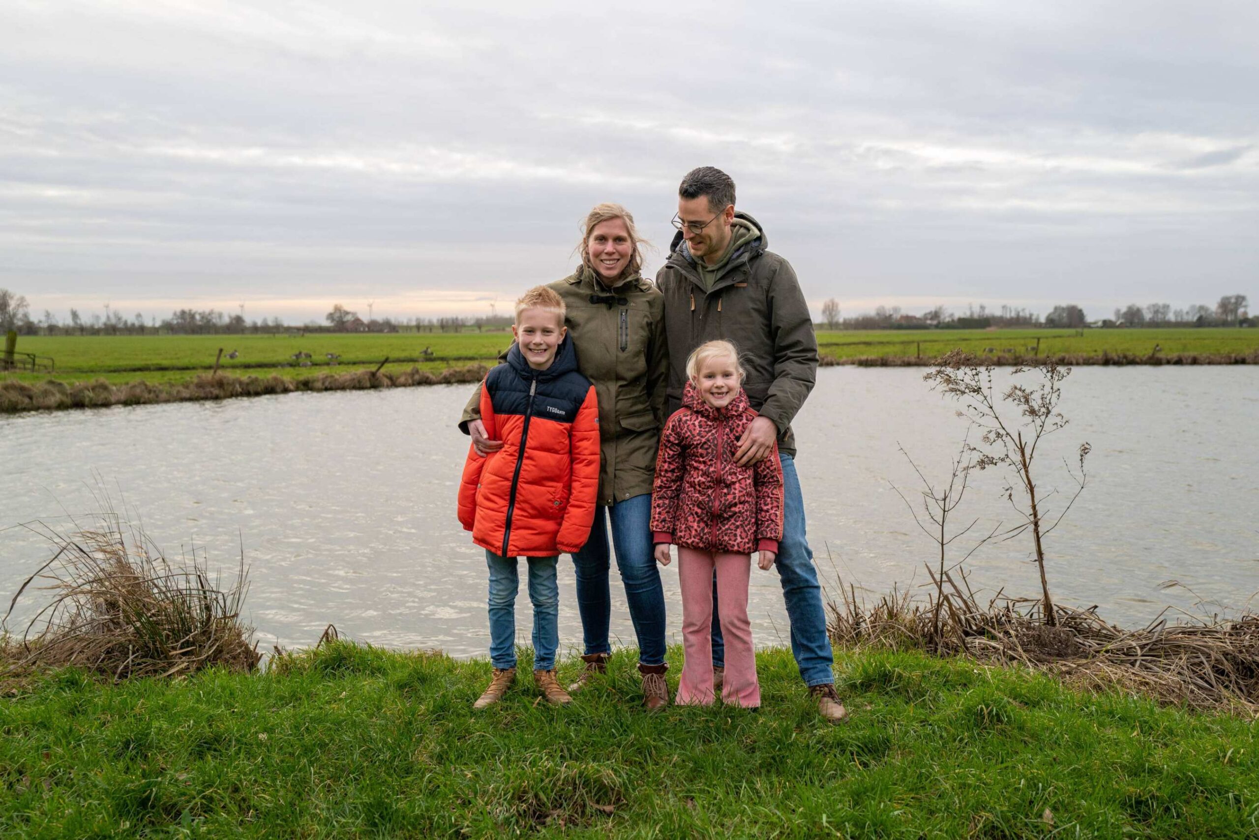 familie Drost steunt Red een Kind 