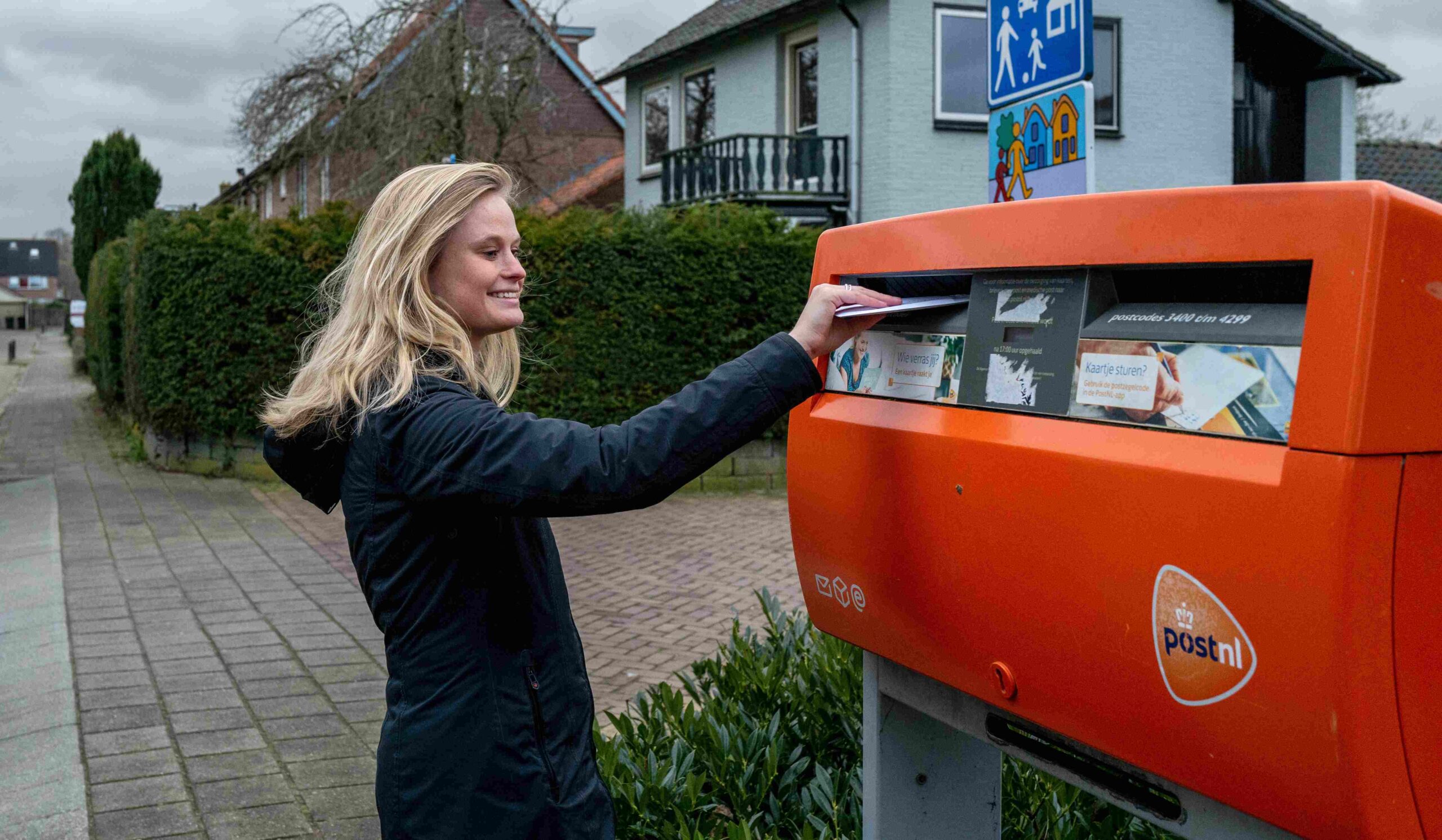 een kaart sturen naar het sponsorkind