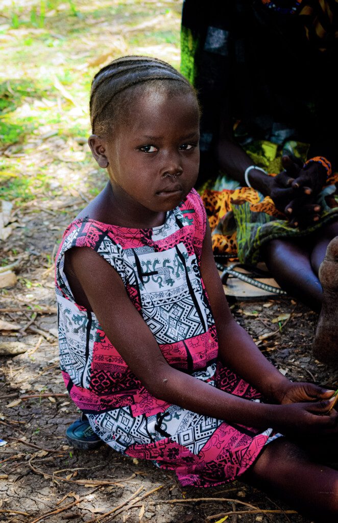 Kena (6) uit Pibor, Zuid-Soedan